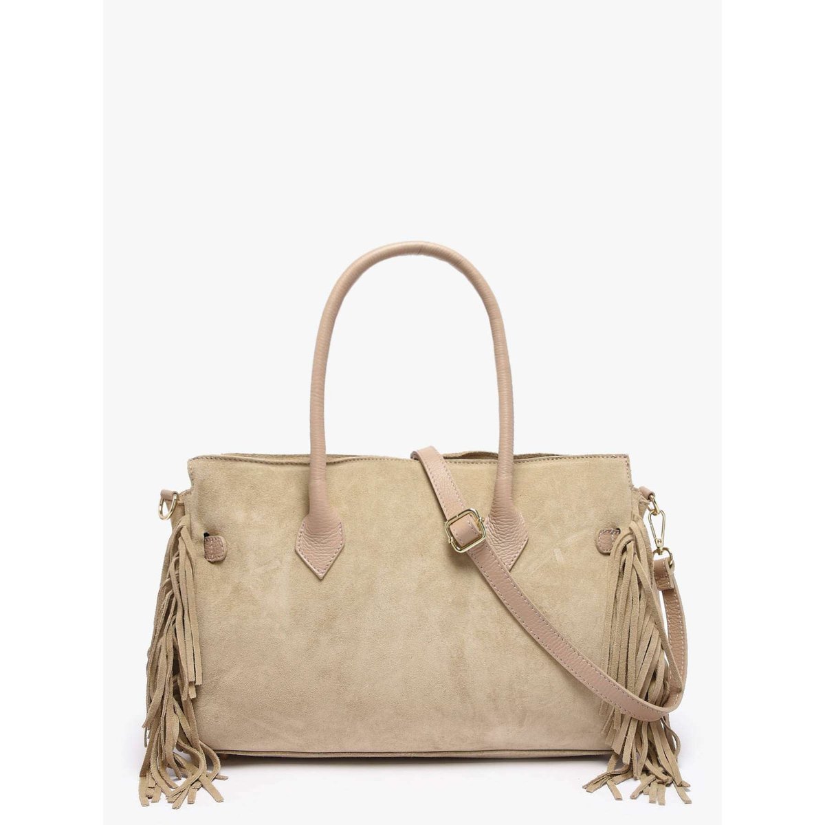 sac porté épaule Velvet cuir larice, MILANO