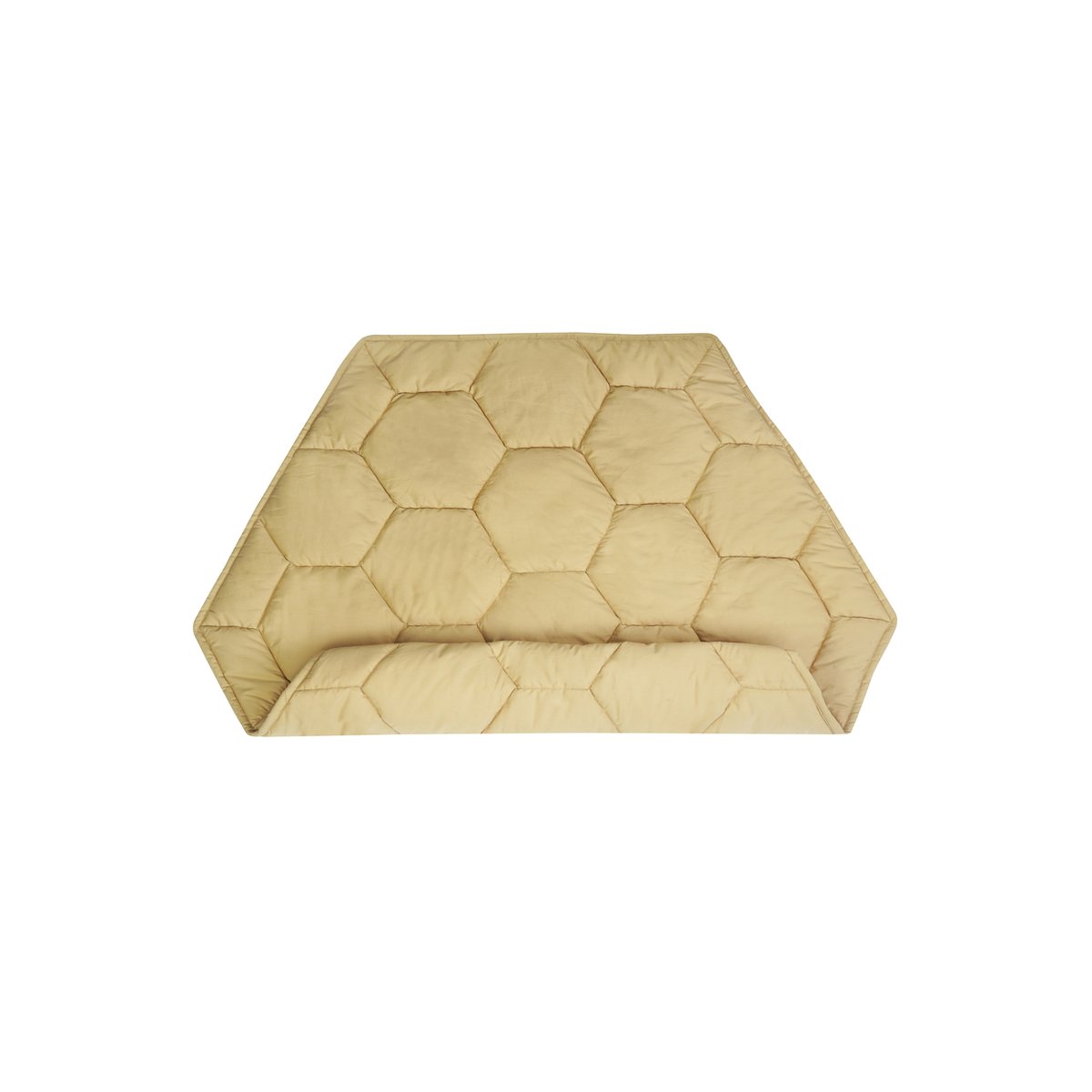 Tapis de jeu nid d'abeille en coton PLANET BEE jaune, LORENA CANALS