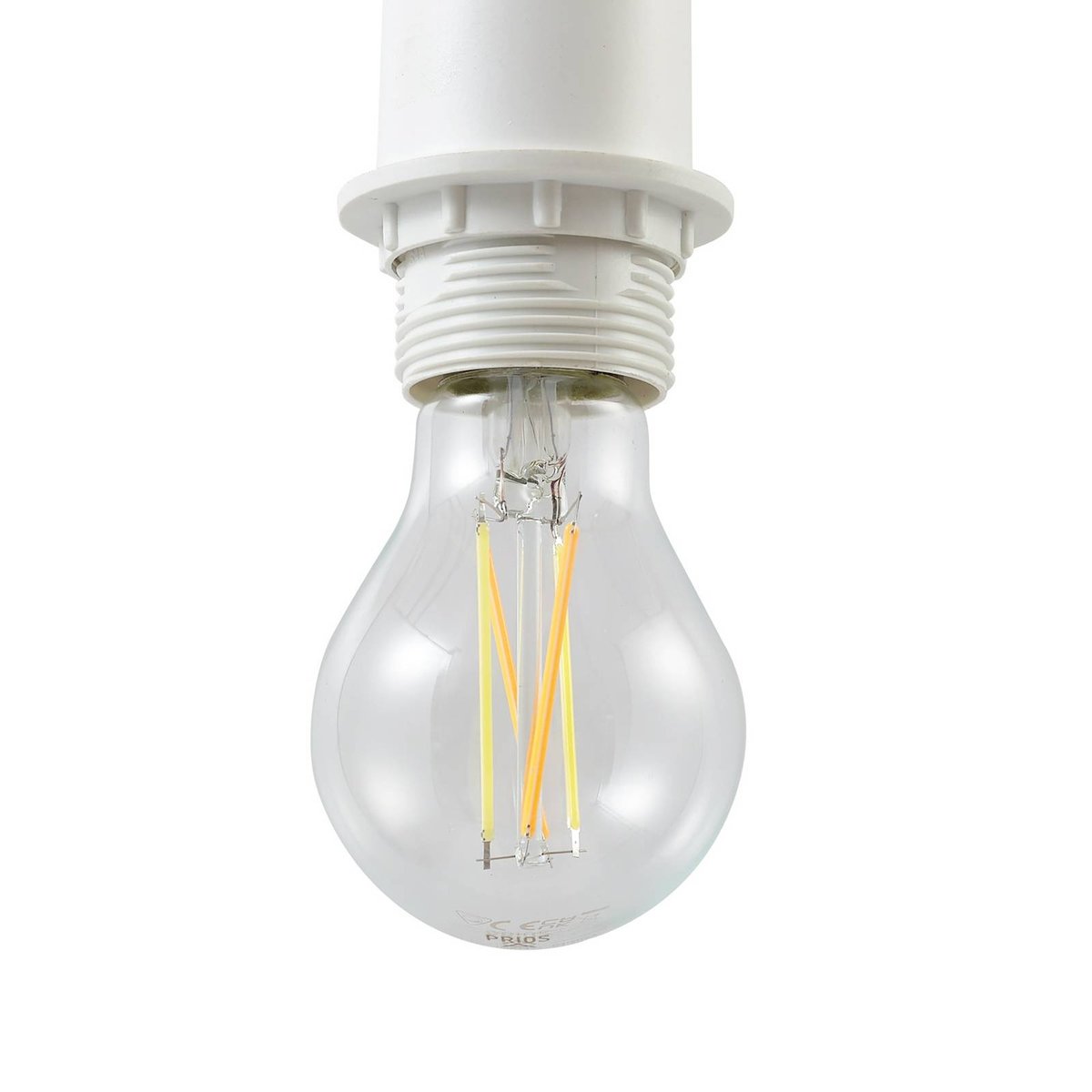 Suspension en textile moderne, Helin blanc, LINDBY