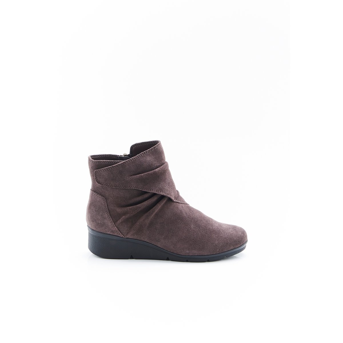 Boots Amortyl effet froissé marron, DAMART