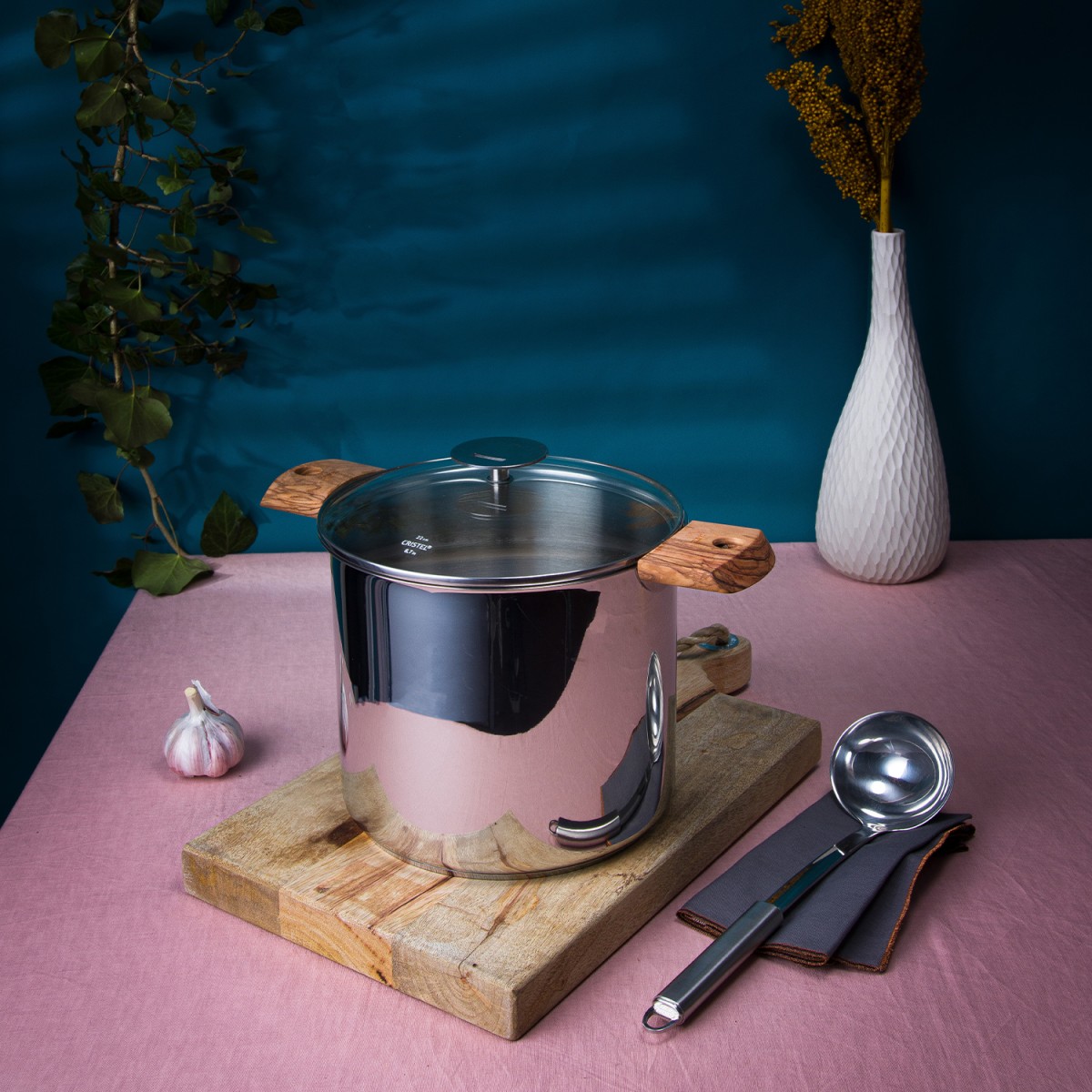 Marmite Mutine Amovible inox, CRISTEL