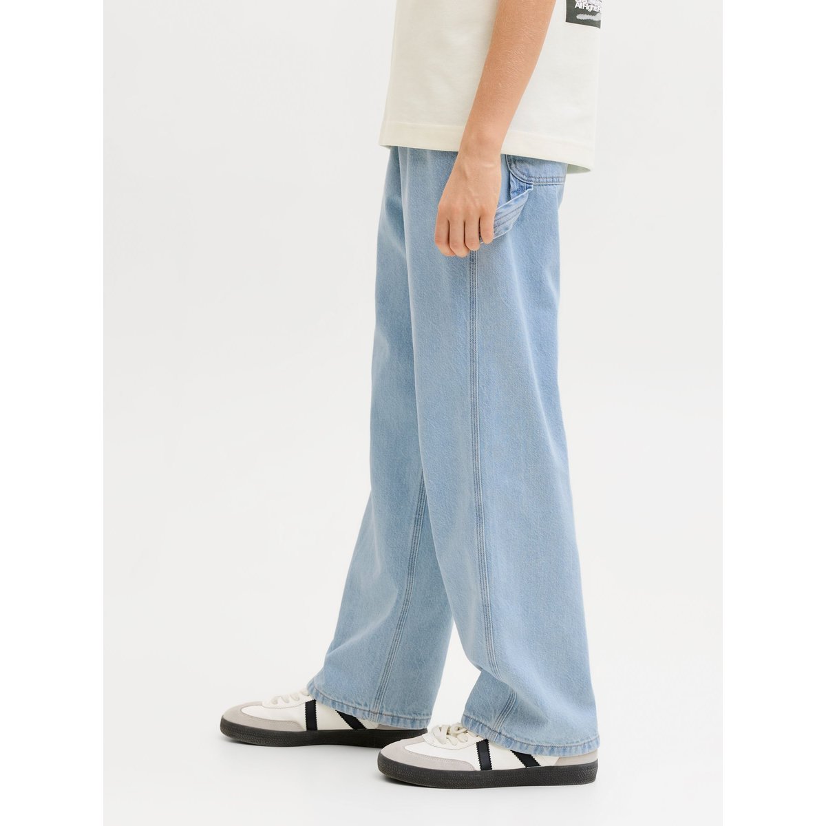 Jean Baggy Fit blue denim, JACK & JONES JUNIOR