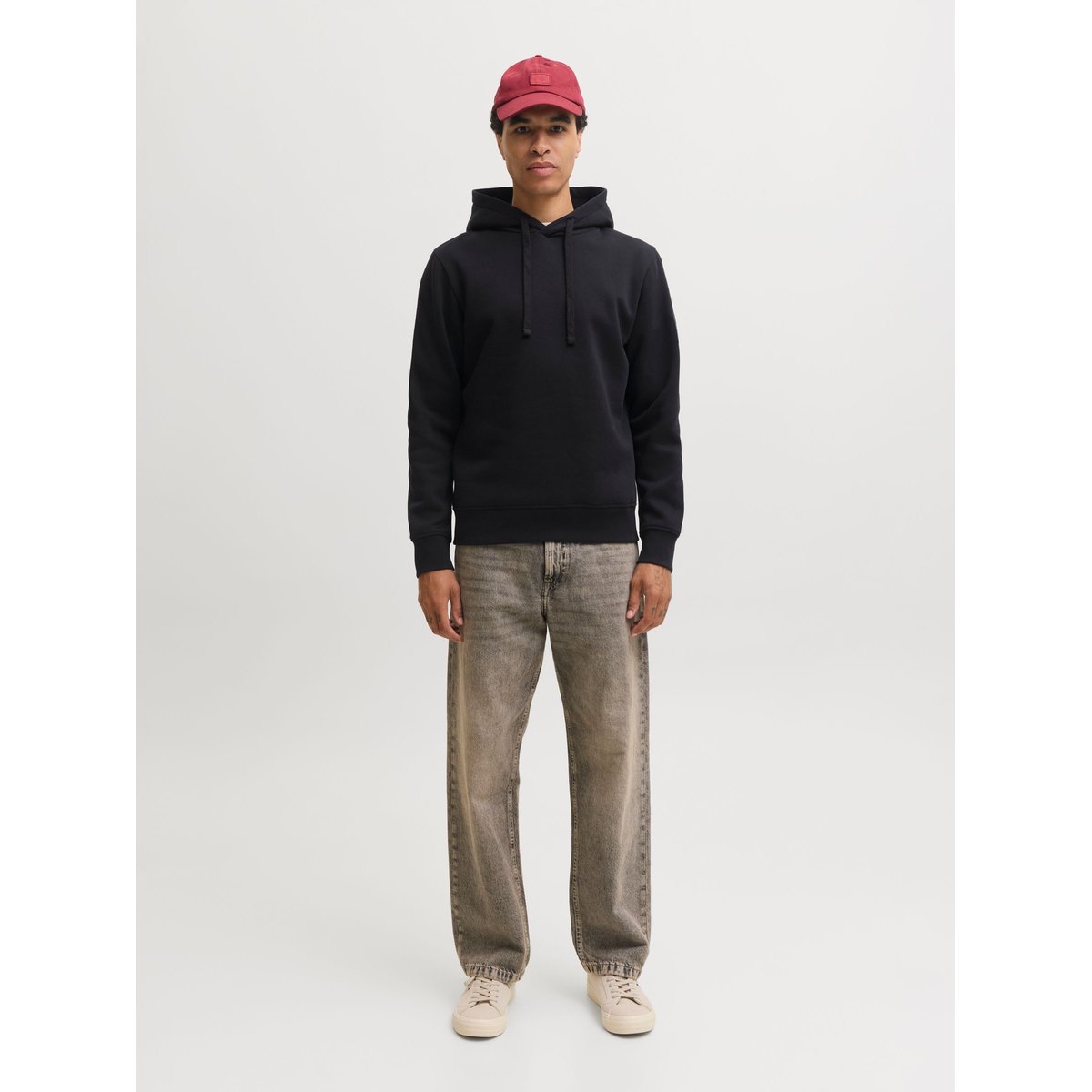 Sweat À Capuche black 1, JACK & JONES