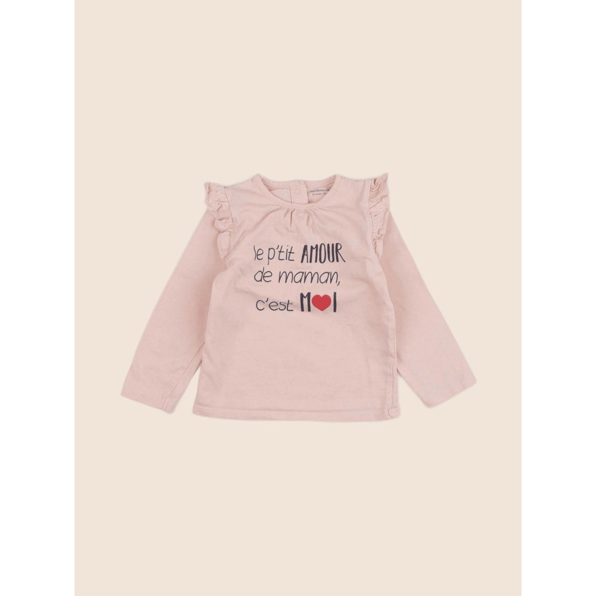 Tee-shirt - Très bon état rose, VERTBAUDET