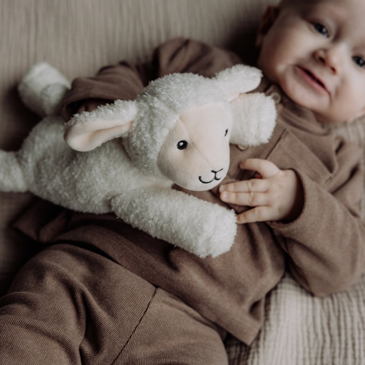 Peluche Bruit Blanc blanc, FLOW