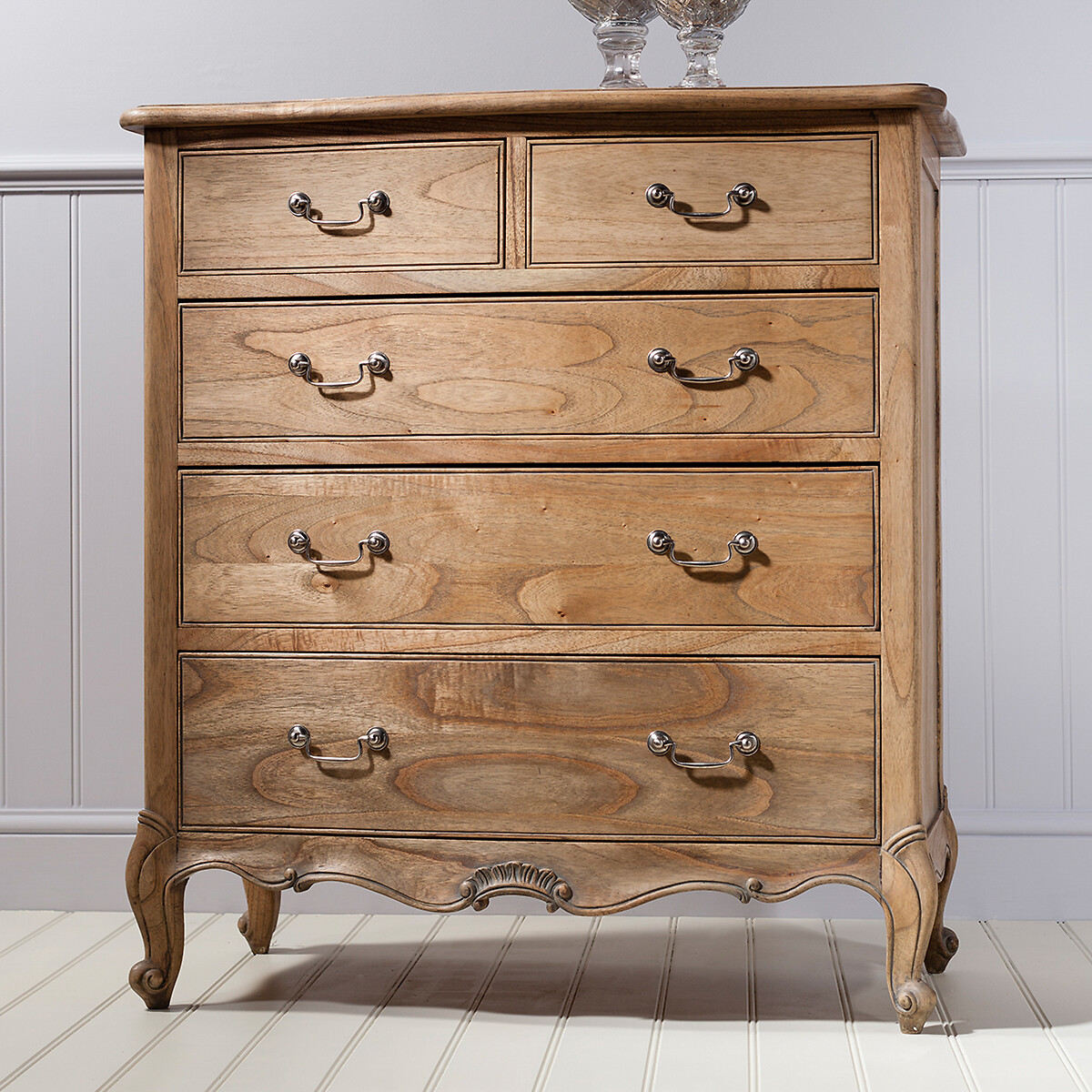 Cleo French Vintage 5 Drawer Chest wood, ÉDITÉ