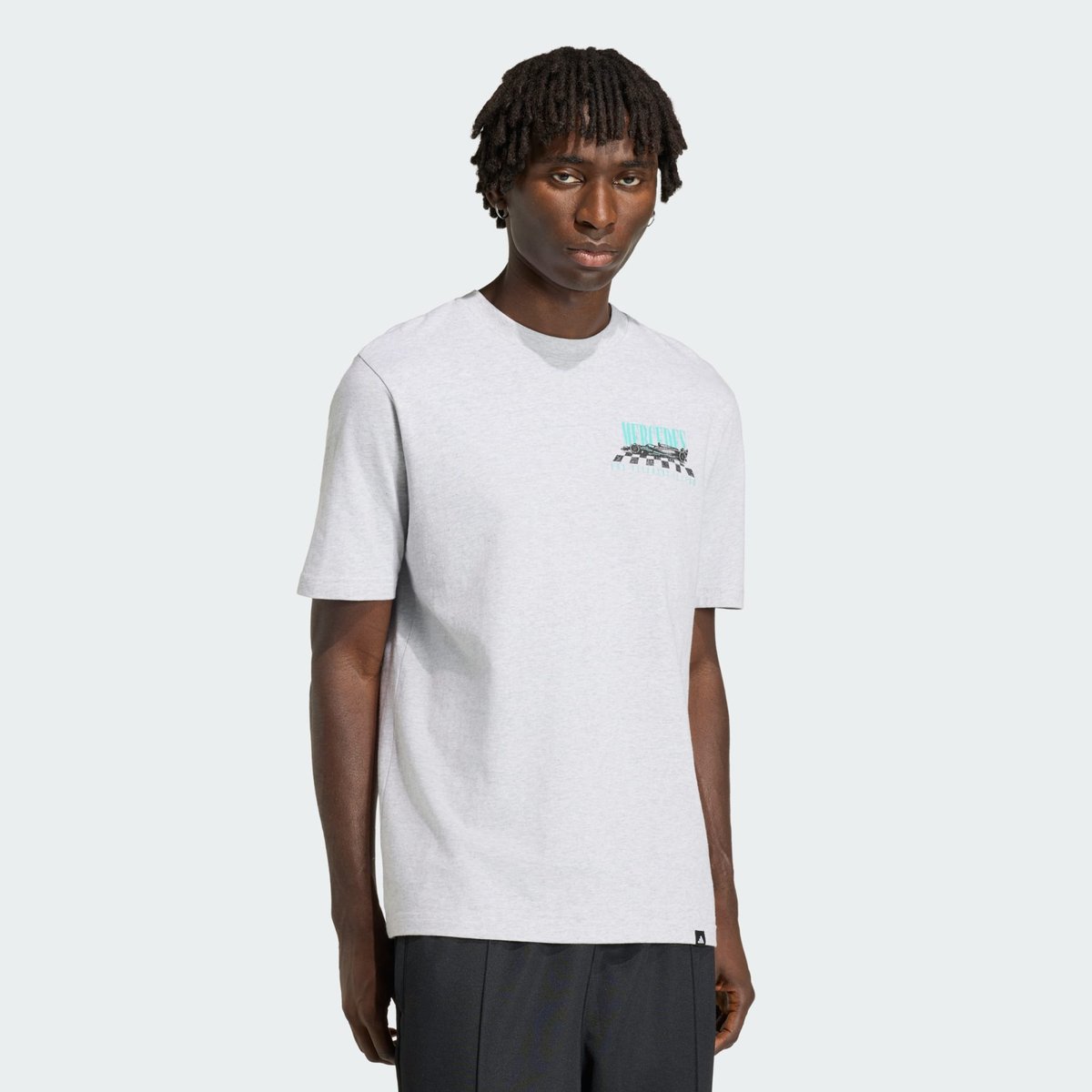 T-Shirt Graphique 01 Mercedes - Amg Petronas Formula 1 Team T-Shirt Graphique 01 Mercedes - Amg Petronas Formula 1 Team light grey heather, adidas Performance