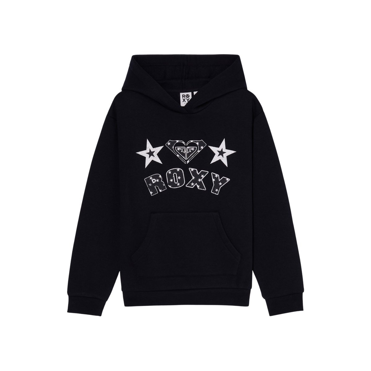 Sweat capuche SURF FEELING BRUSHED. noir anthracite, ROXY