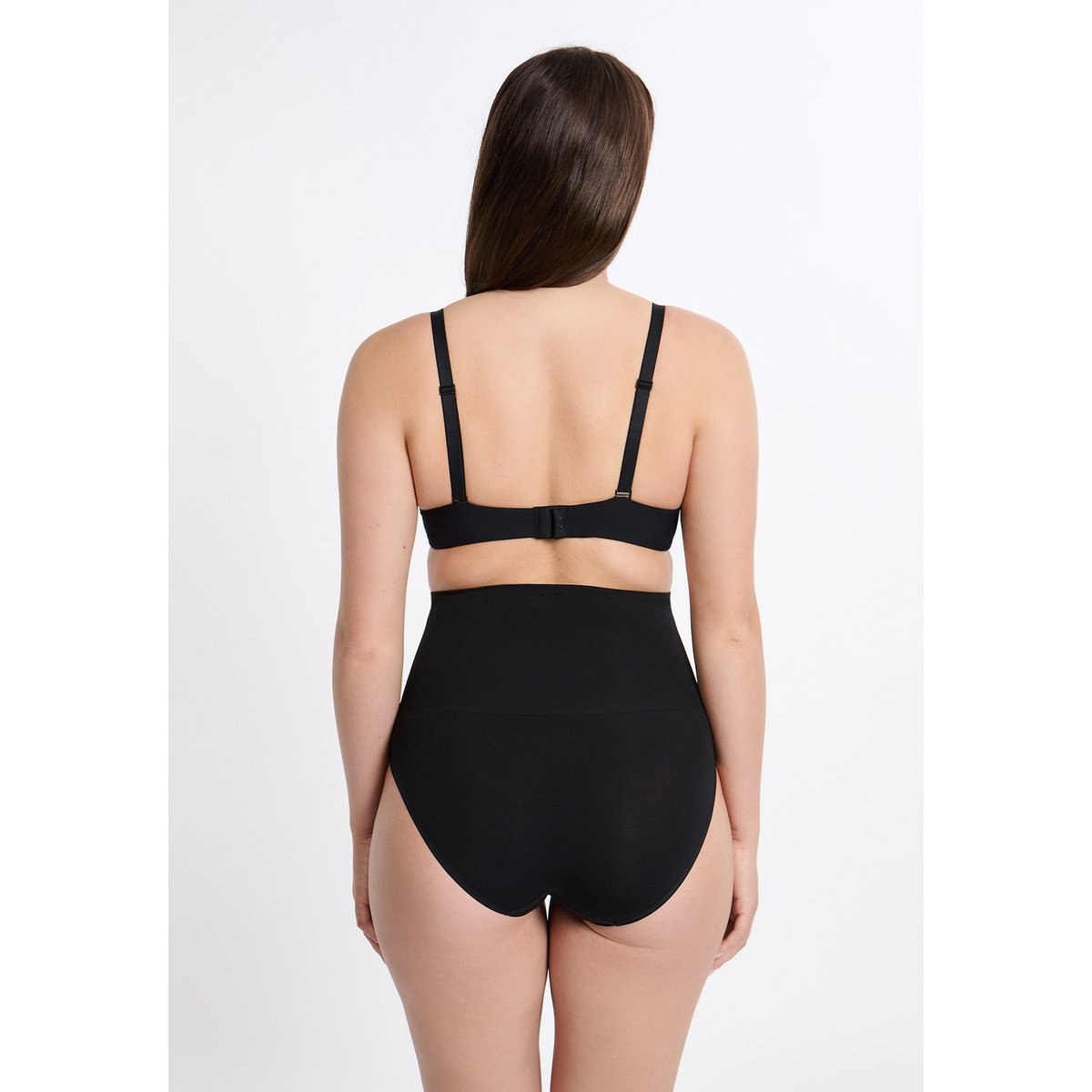 Culotte gainante taille haute - Maintien médium POWER BYETAM noir, ETAM
