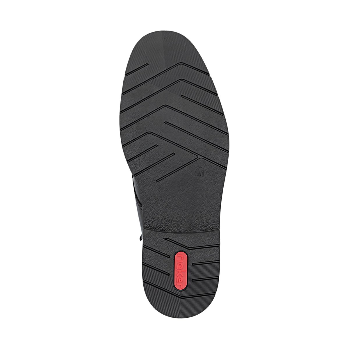 Moccassin Cuir Clarino noir, RIEKER