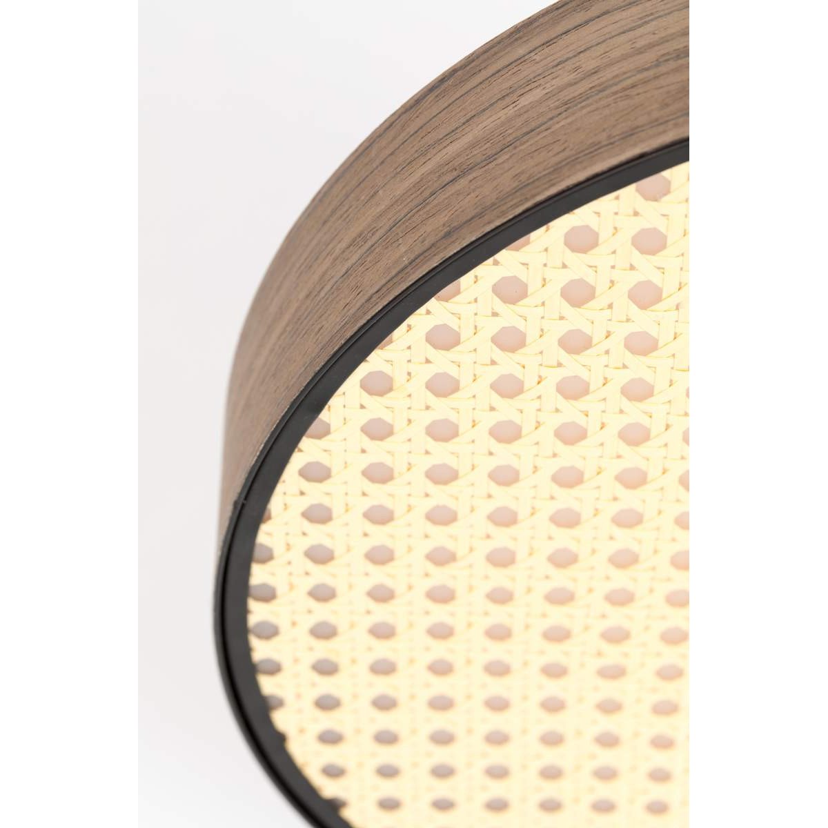 Lampe design en bois, SIEN noir, ZUIVER