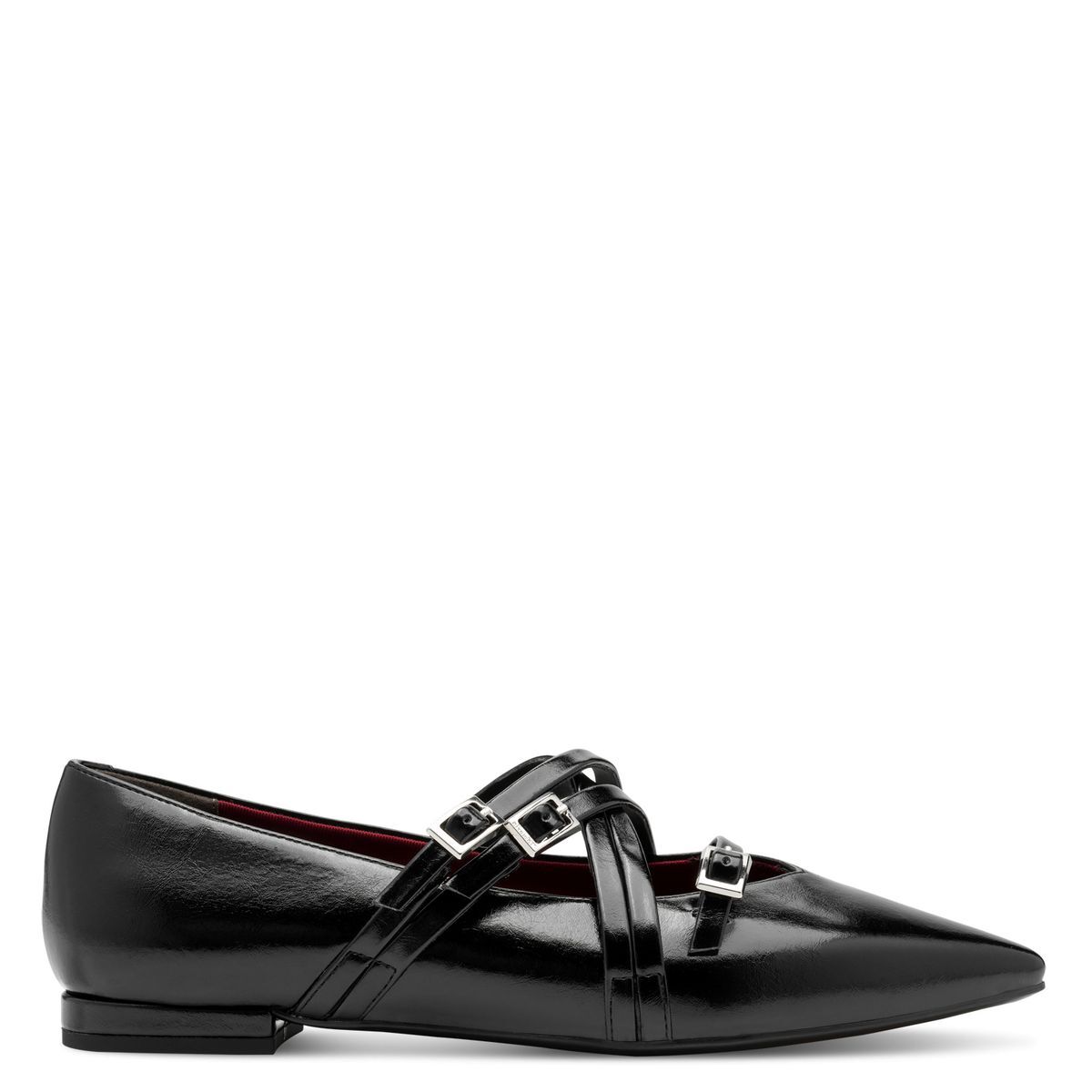Ballerine talon bloc noir, TAMARIS