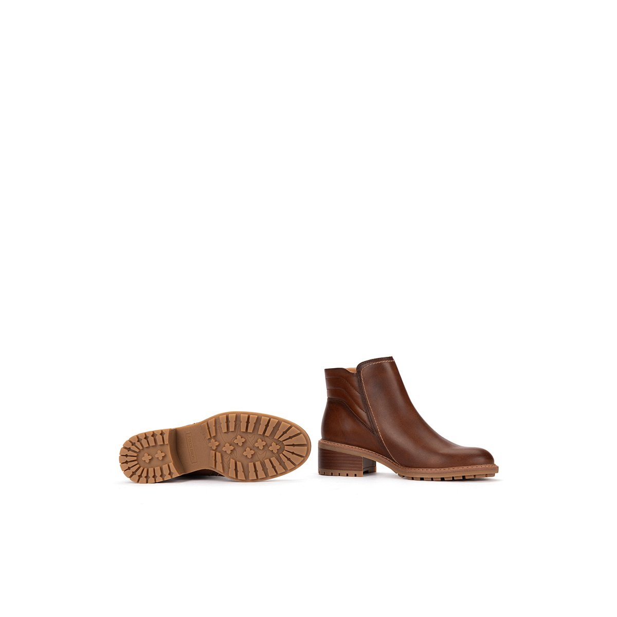 Bottines à talon cuir Medina cuero, PIKOLINOS
