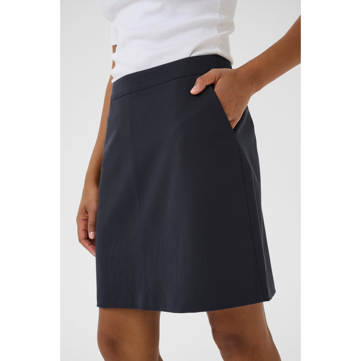 Skirt bleu midnight marine, KAFFE