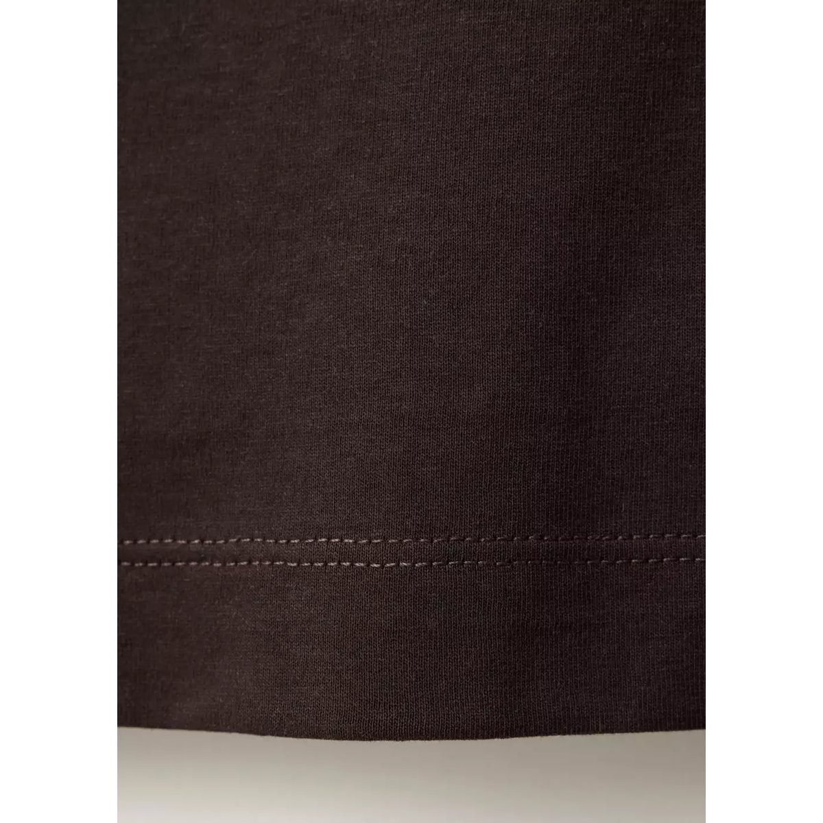 T-shirt mélange de coton imprimé marron, MANGO MAN