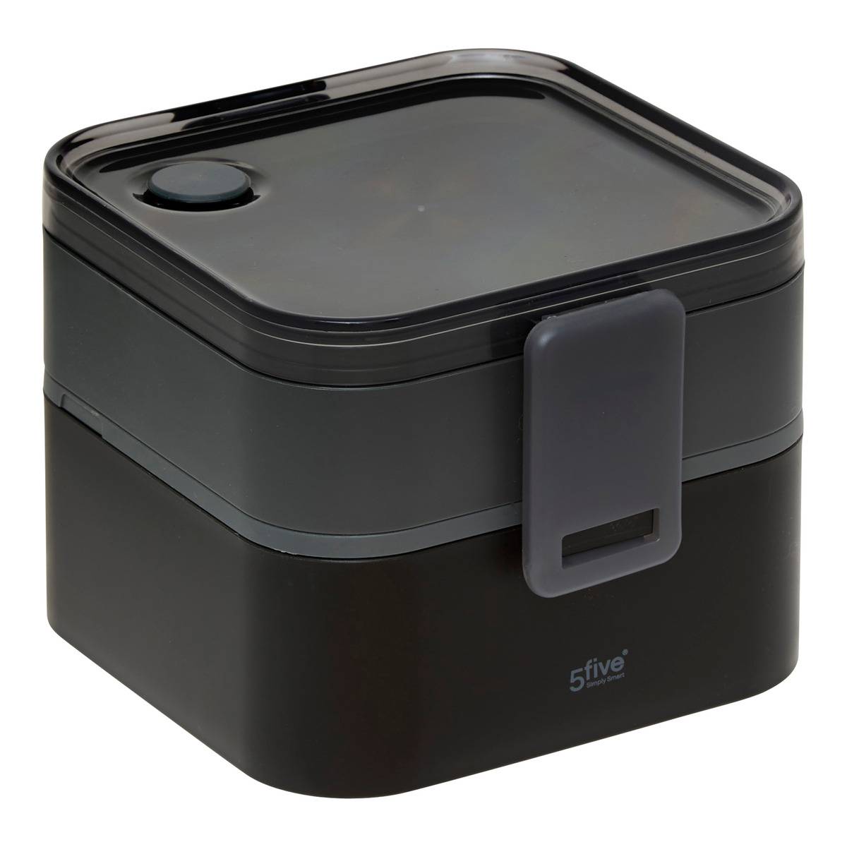 Lunch box 360° noir, 5FIVE SIMPLY SMART