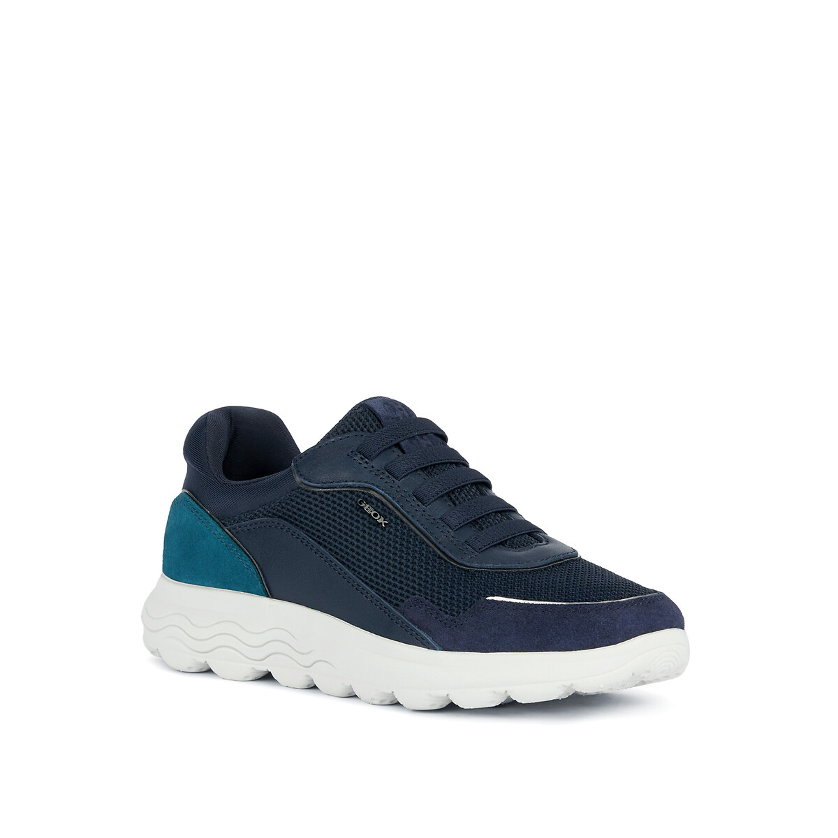 Baskets respirantes à enfiler Spherica bleu foncé, GEOX