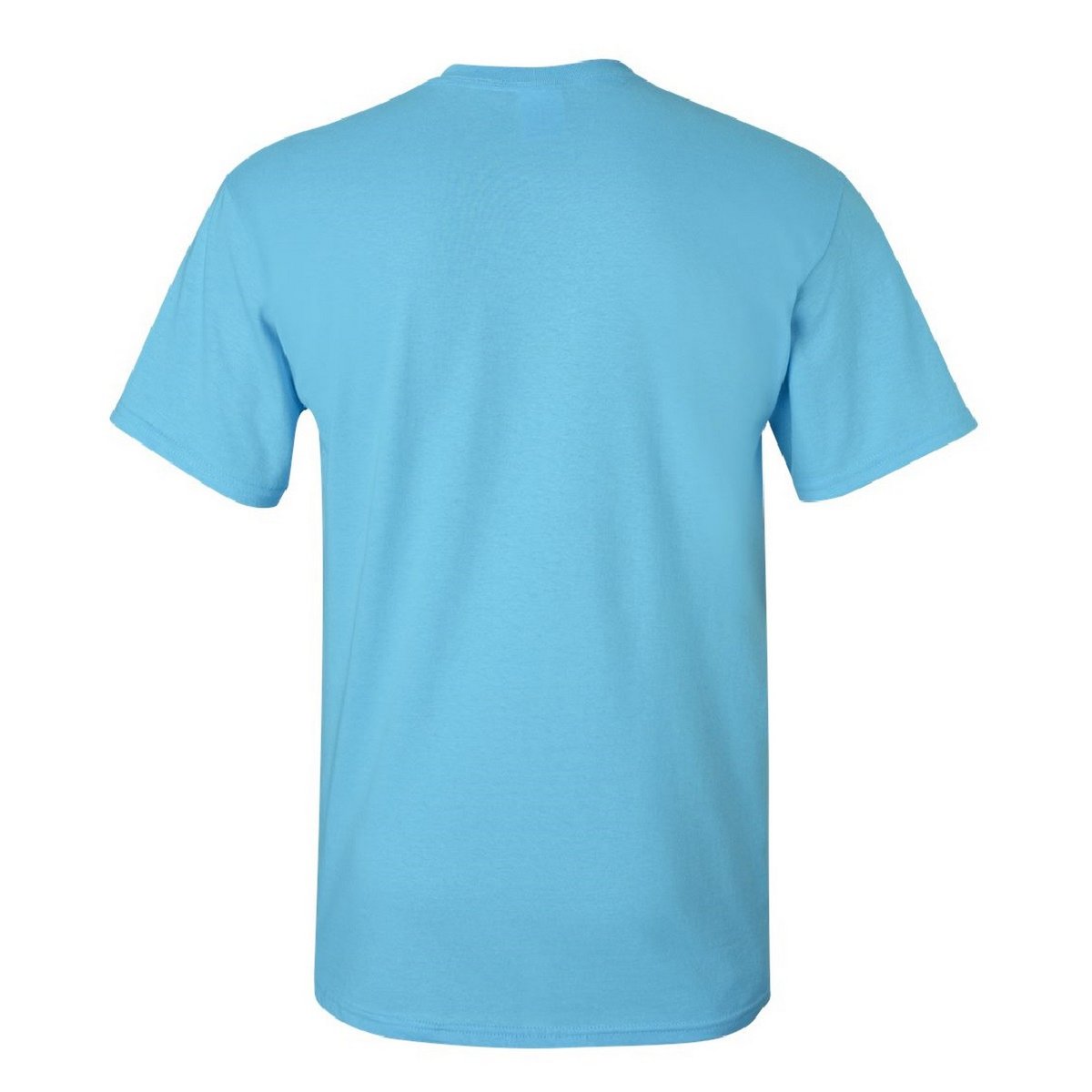 T-shirt uni manches courtes ULTRA COTTON bleu ciel, GILDAN