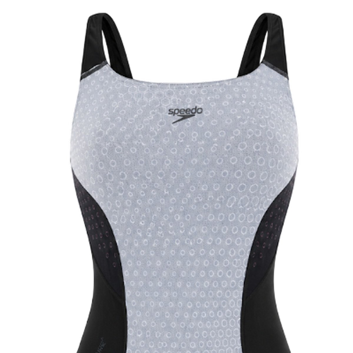 Maillot de bain contrasté 1 pièce DIGI PLACEMENT noir, SPEEDO