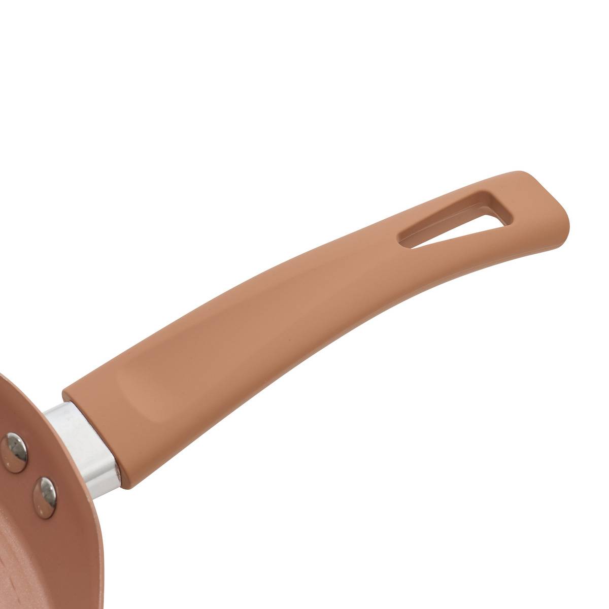 Poêle à crêpes ronde en aluminium recyclé TOSCANE terracotta, 5FIVE SIMPLY SMART