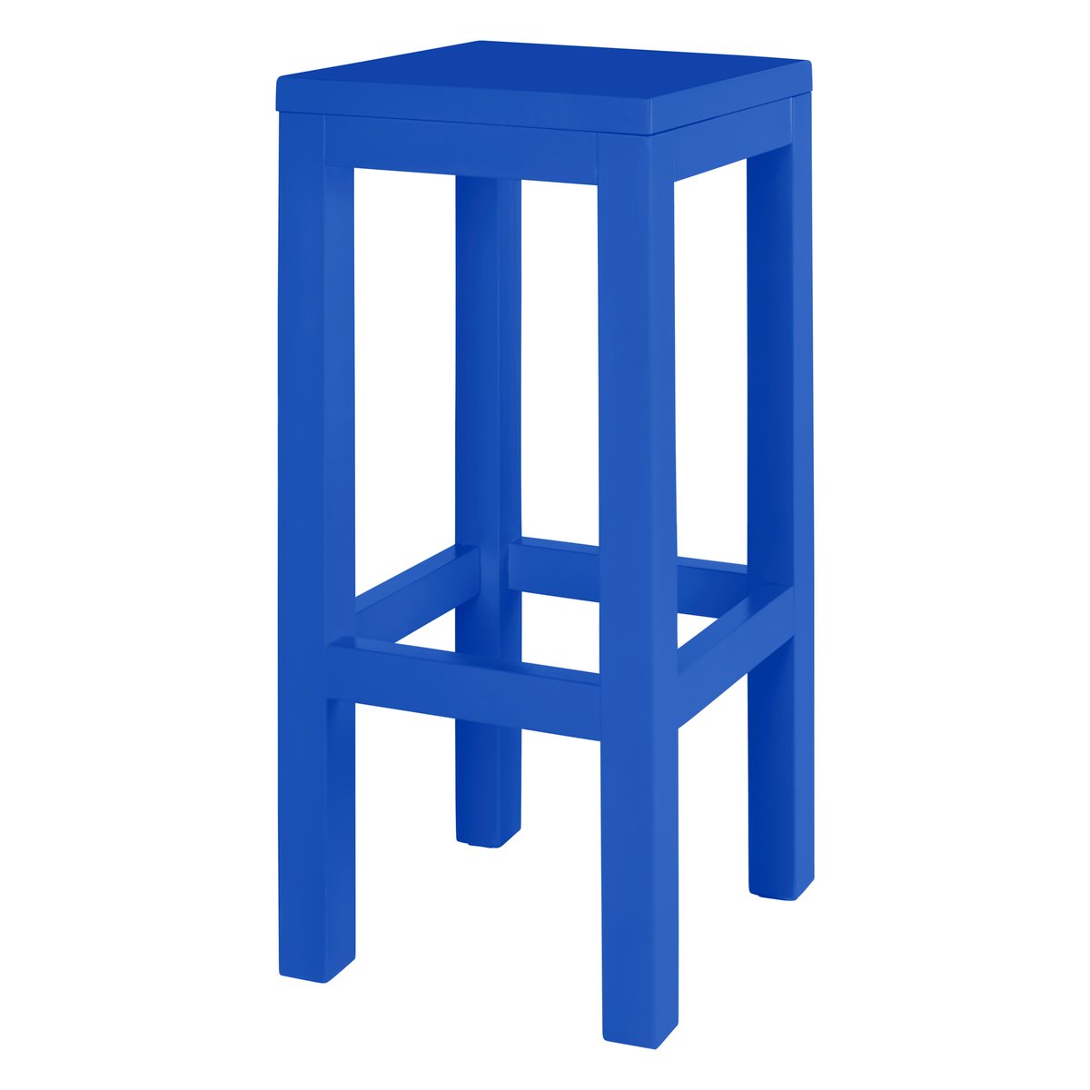 Tabouret laqué AXEL bleu prusse, REALLY NICE THINGS