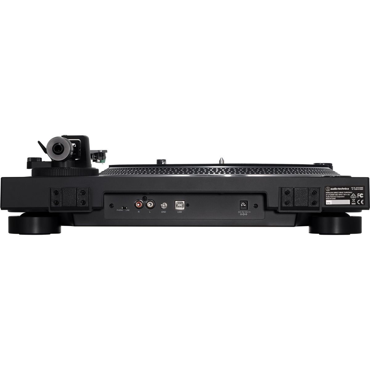 Platine vinyle AT-LP120XBTUSBBK noir, AUDIO-TECHNICA