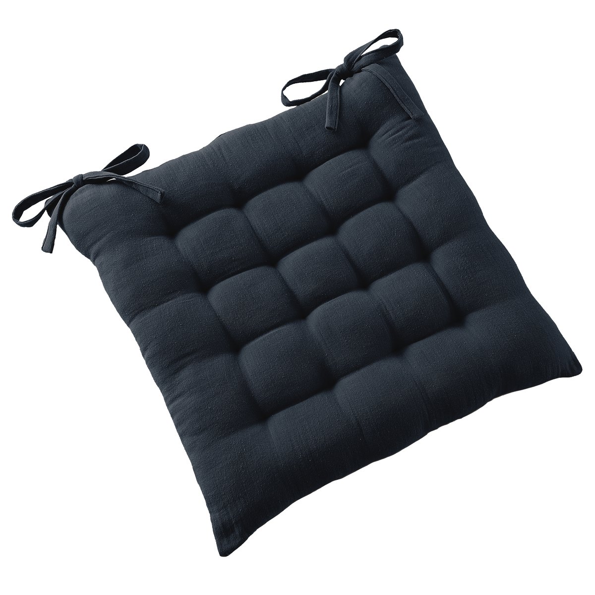 Coussin de chaise 40x40 cm Gaze de Coton Terra Minuit minuit, EDEN