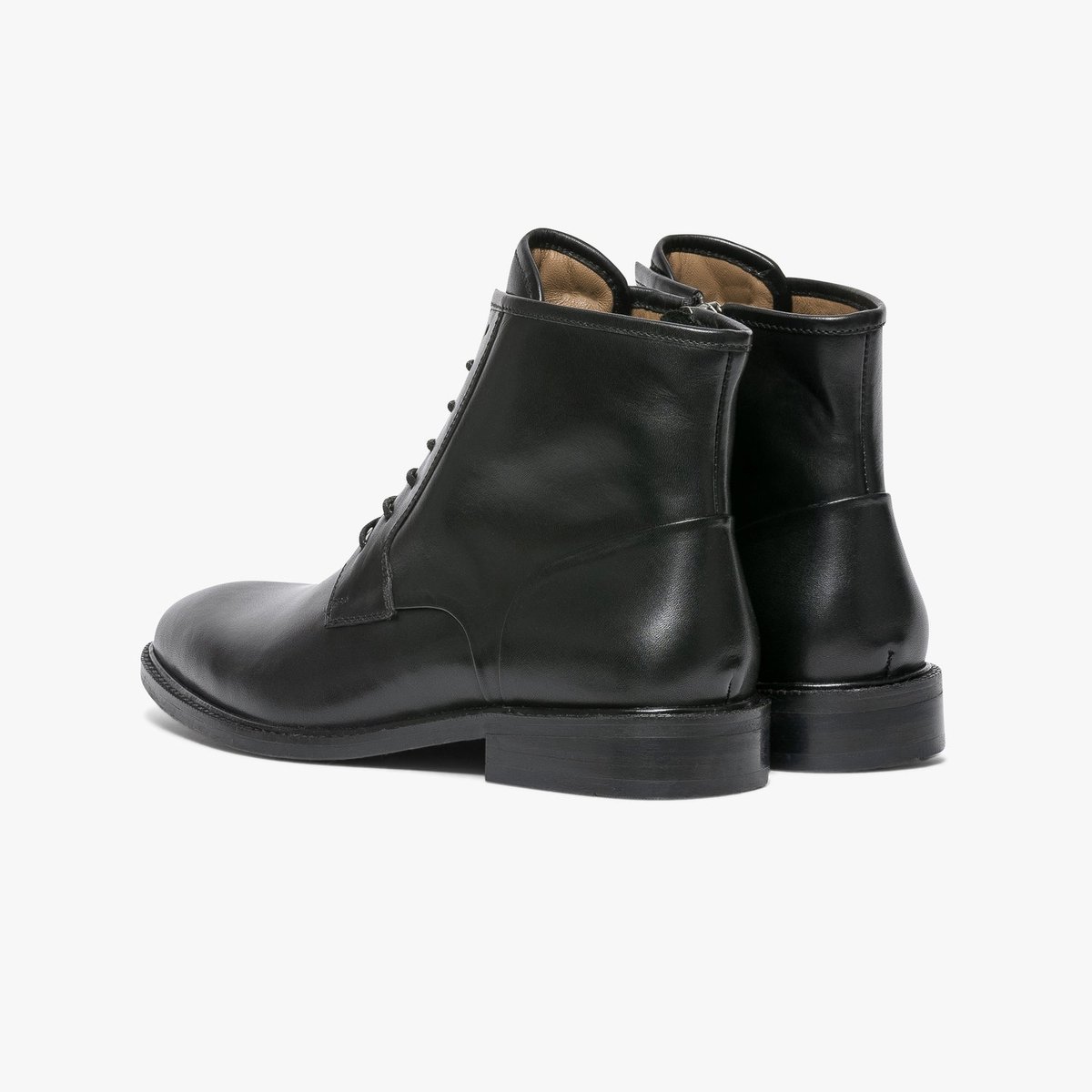 Boots en cuir ACHILLE noir, BOCAGE