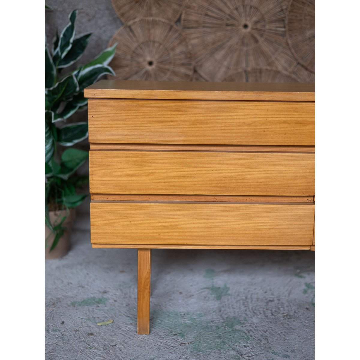 Enfilade scandinave Margaret N°777 - Bon état bois clair, DEBONGOUT