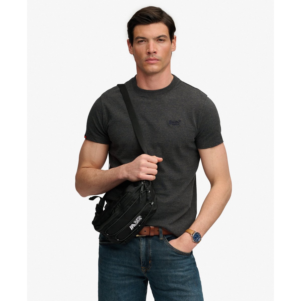 Banane Outdoor Coupe Décontractée noir, SUPERDRY