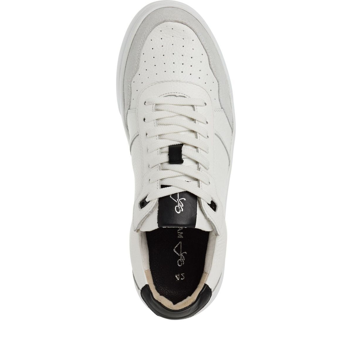 Basket homme blanc / noir, MARCO TOZZI