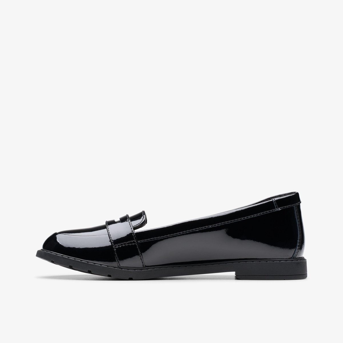 Mocassins Brevet Ajustement Étroit SCALA LOAFER Y noir, CLARKS