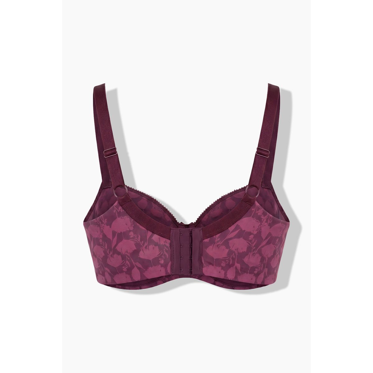 Soutien-gorge à armatures, bonnets souples rouge vin foncé, ULLA POPKEN