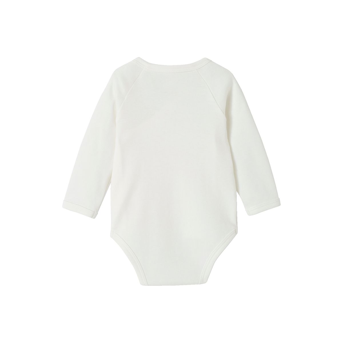 Lot de 5 bodies ouverture naissance en coton biologique taupe, VERTBAUDET