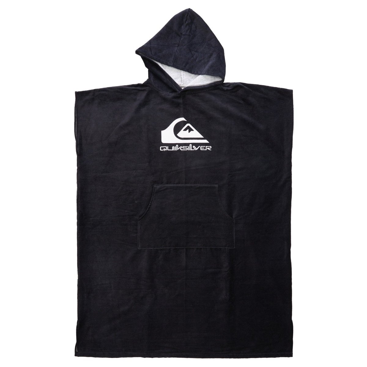 Poncho de surf HOODY TOWEL noir black, QUIKSILVER