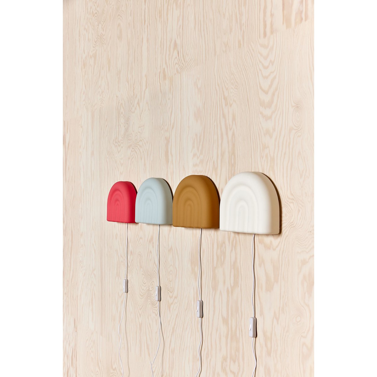 Lampe en silicone arc-en-ciel bleu, D'ARPEJE