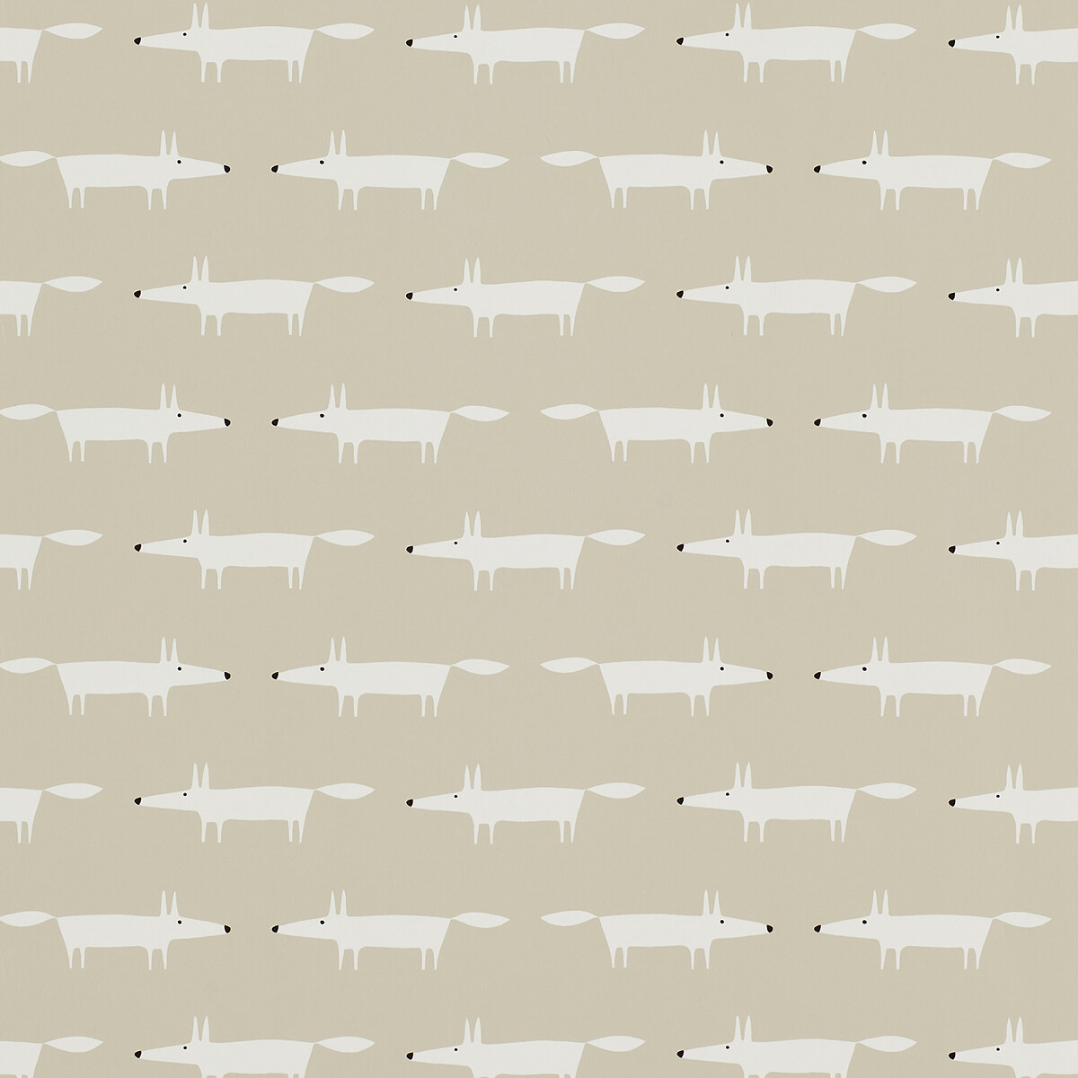 Little Fox Wallpaper beige, SCION
