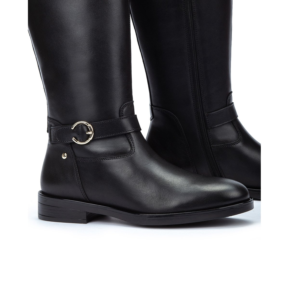 Bottes plates en cuir, PUERTOLLANO black, PIKOLINOS