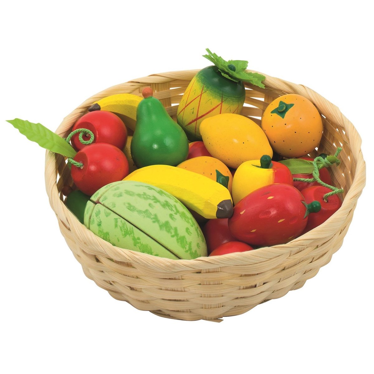 Corbeille de fruits beige, GOKI