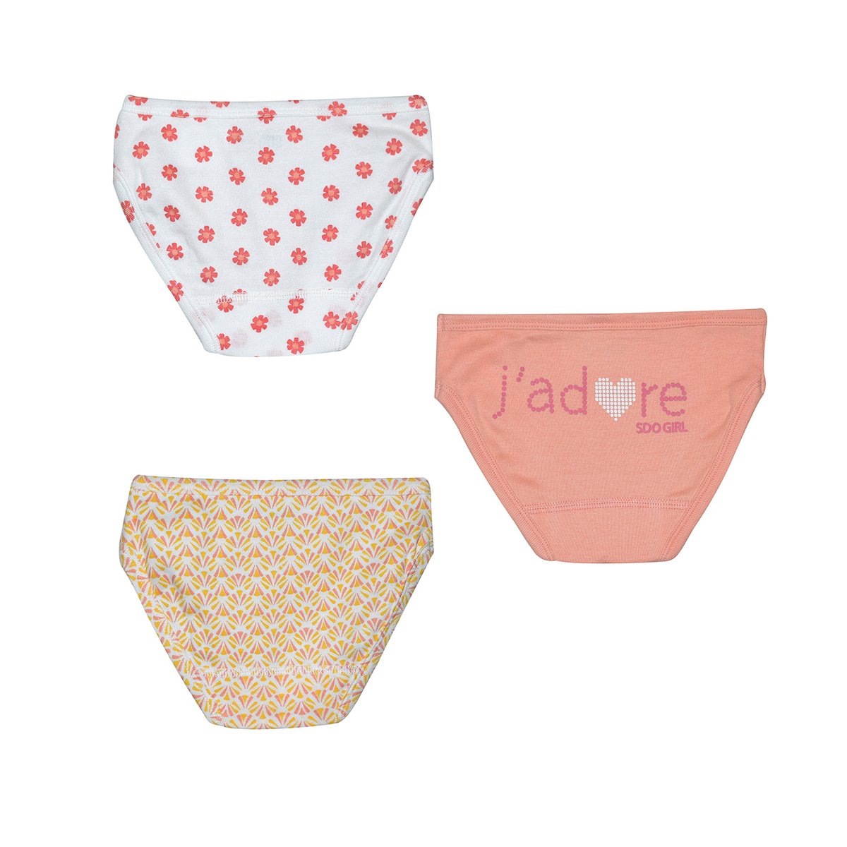 Lot 3 culottes fille funchald rose, SUCRE D'ORGE