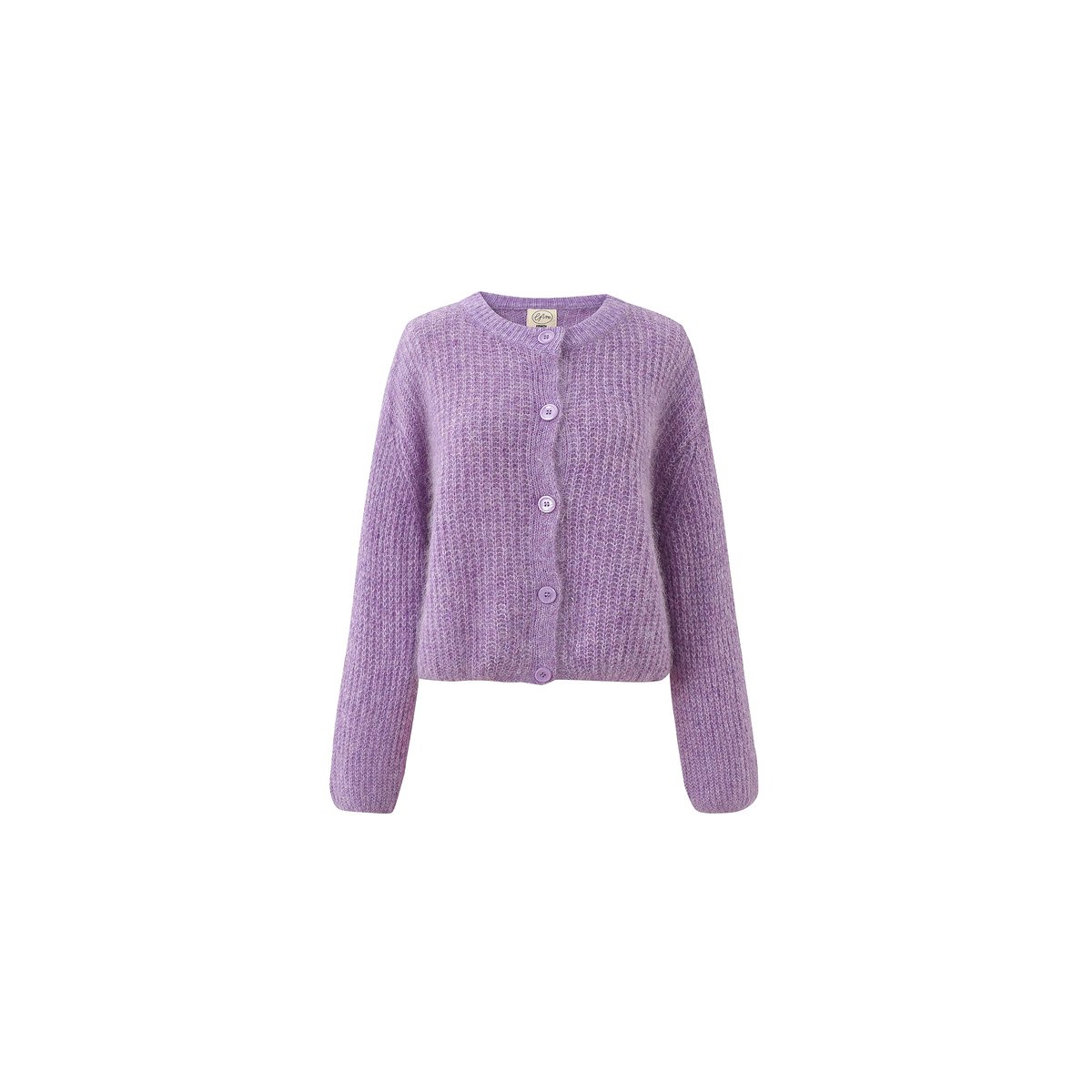 Cardigan en mohair MIANO violet, FRNCH