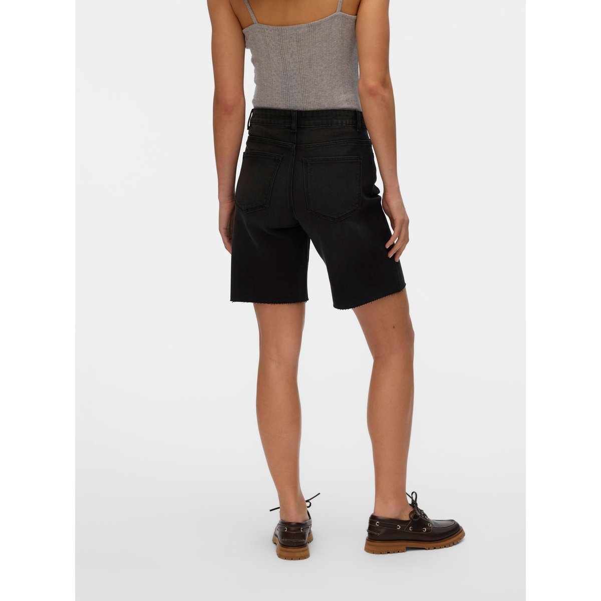 Short En Denim black denim, VERO MODA