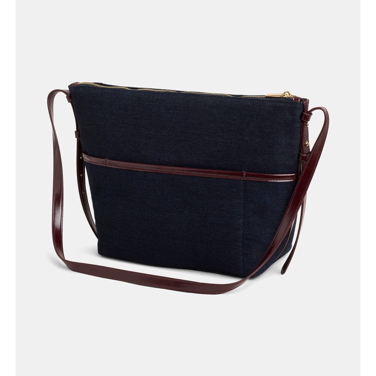 Sac cabas maya jean prune, GALERIES LAFAYETTE