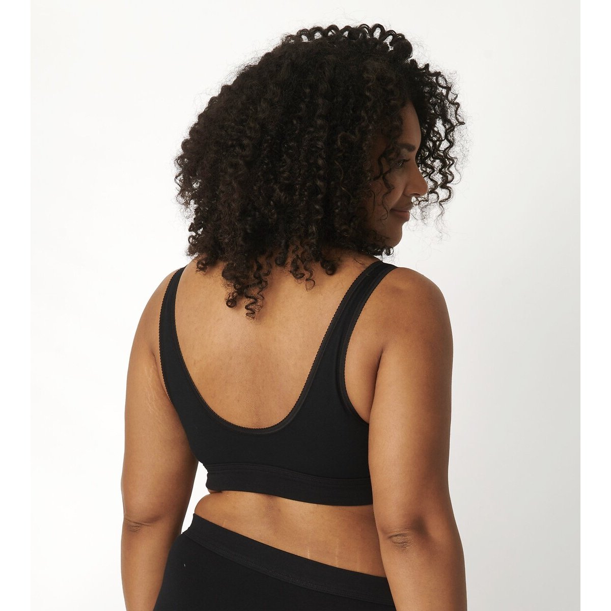 Brassière Double Comfort noir, SLOGGI