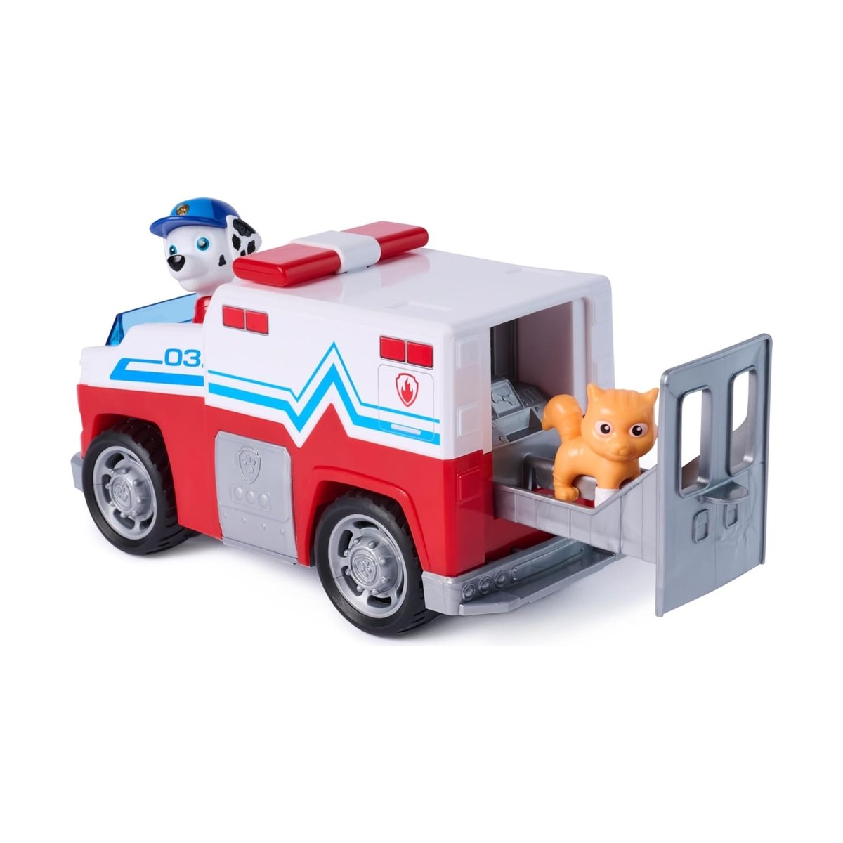 Véhicule Figurine Marcus Search & Rescue Mission Détective multicolore, SPIN MASTER