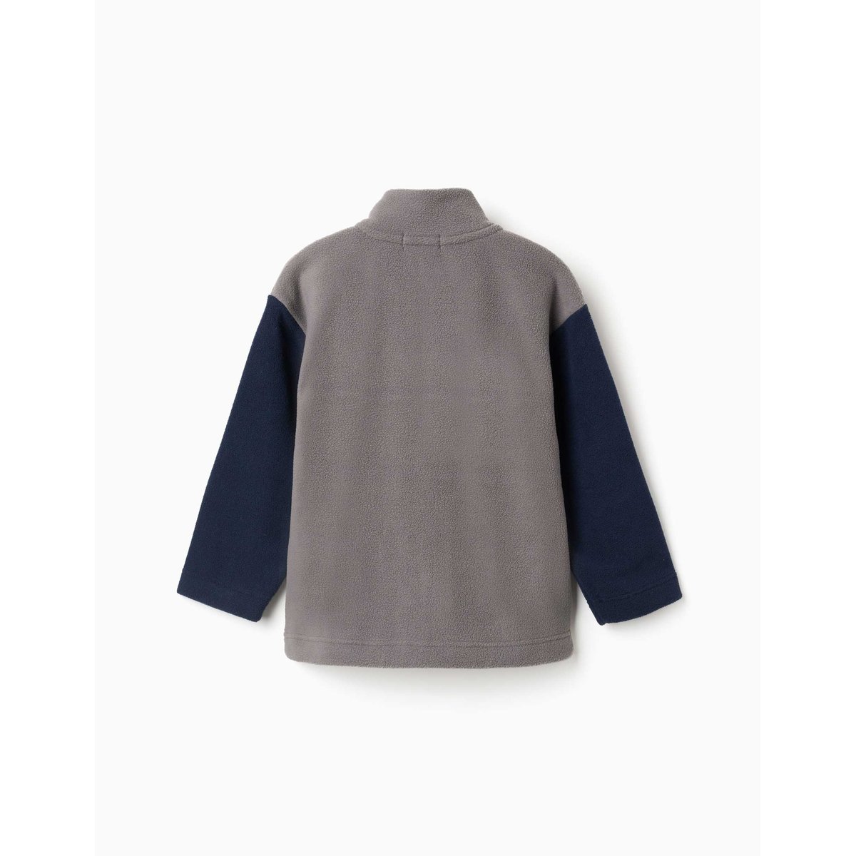 Veste en polaire à col montant gris, ZIPPY