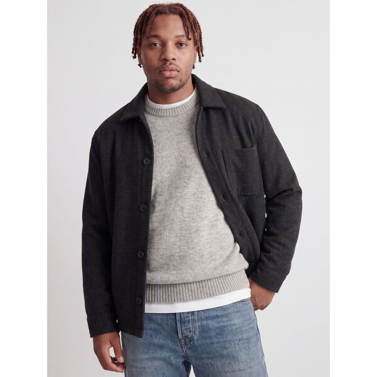 Surchemise black, JACK & JONES