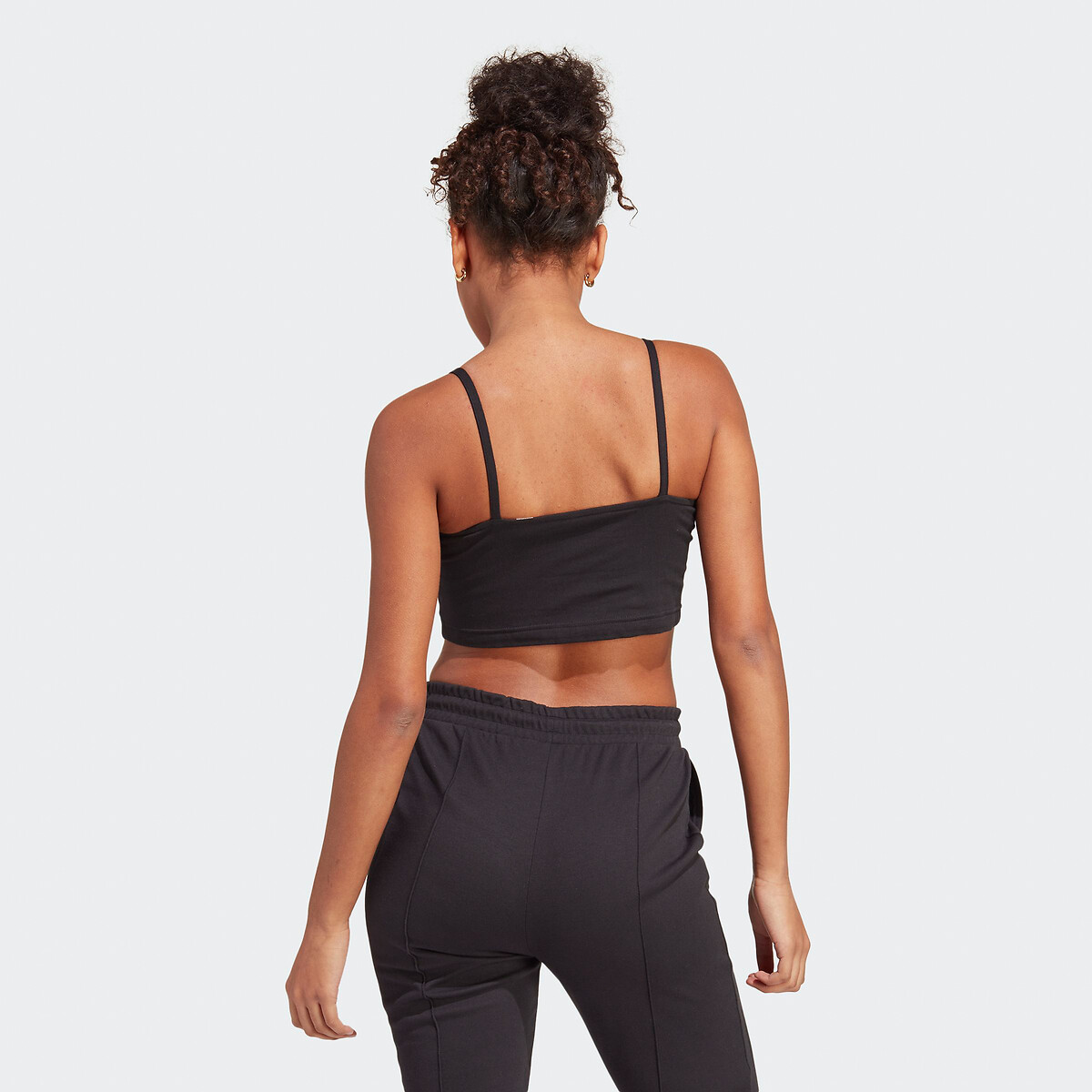 Top crop fines bretelles, Brand of Love noir, ADIDAS SPORTSWEAR