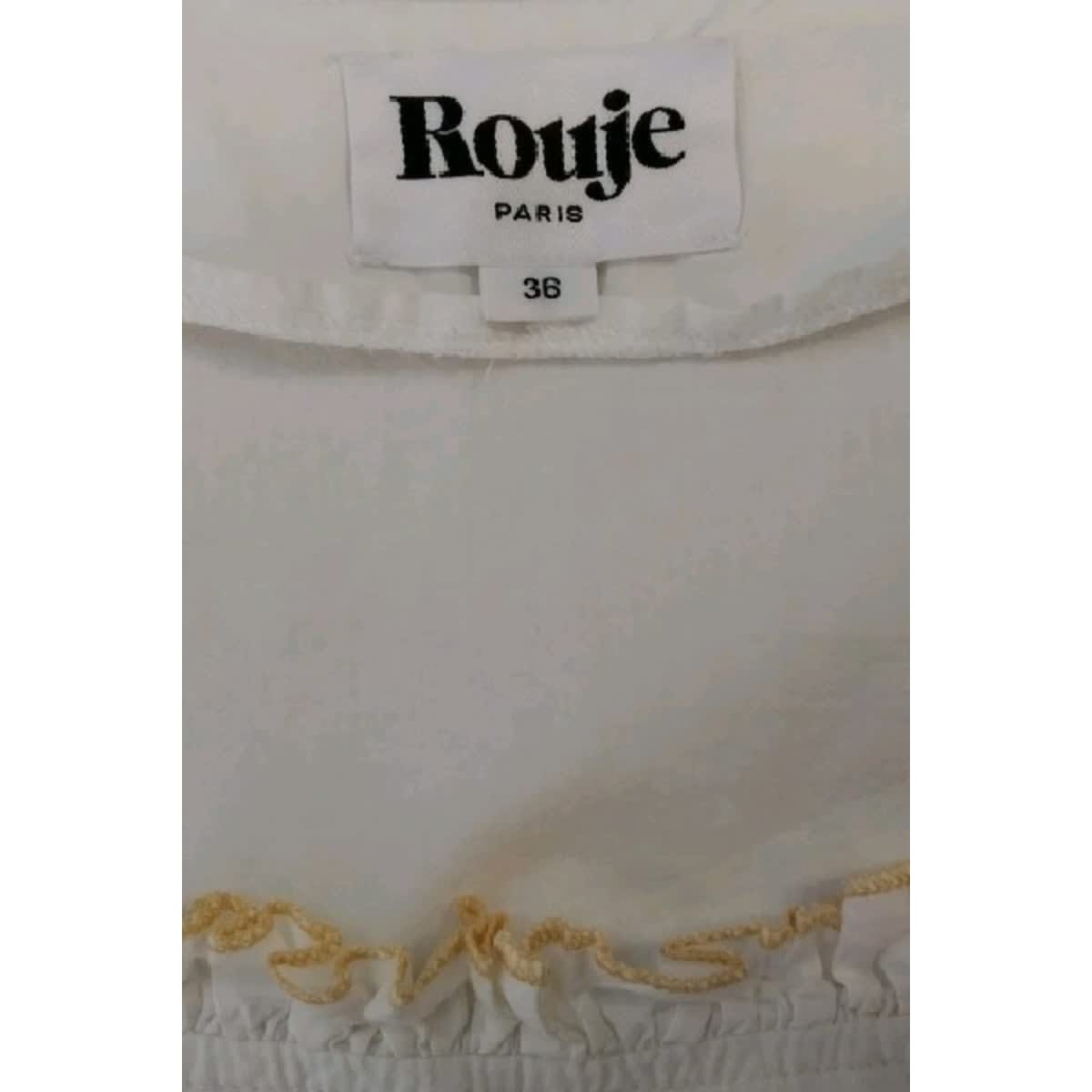 T-shirt - Bon État blanc, ROUJE