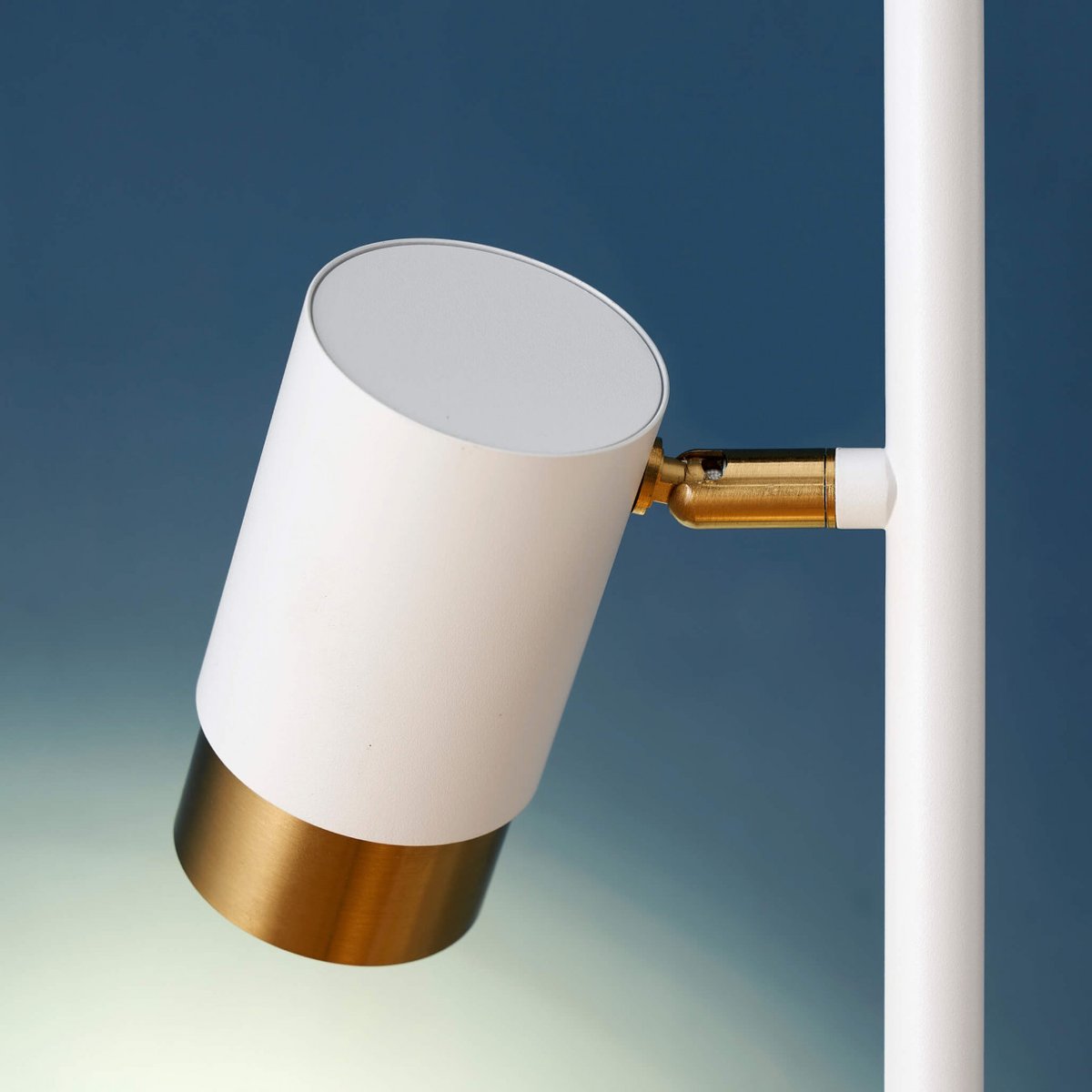 Lampadaire Multi Spot Moderne - ELYA blanc, KOSILUM
